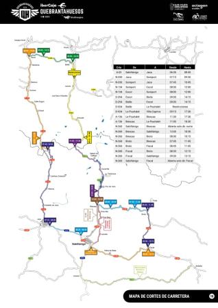 Imagen Atención a los cortes en la N260 por la prueba Quebrantahuesos