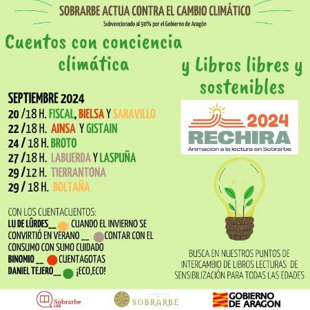 Imagen Rechira, el programa de animación a la lectura de Sobrarbe, se une a la...